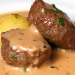 Rinder Rouladen mit Knödeln